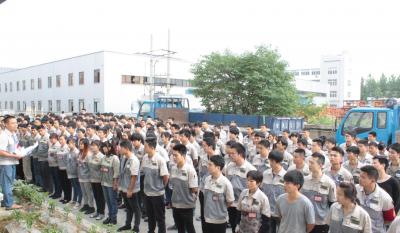 钣金事业部起劲响应招呼，，，，，，，，召开全事业部“清静活动月”发动大会