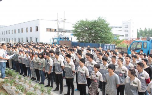 钣金事业部起劲响应招呼，，，，，召开全事业部“清静活动月”发动大会